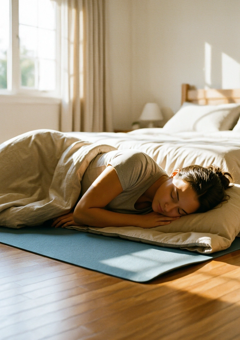 Dormitor liniștit la primele ore ale dimineții